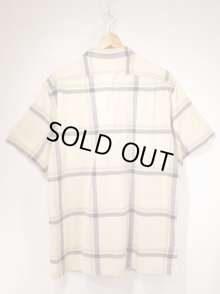 画像2: 90s Polo Ralph Lauren CLAYTON COTTON×LINEN PLAID S/S SHIRT  (2)