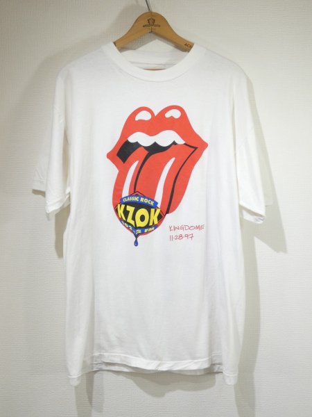 画像1: 90s The Rolling Stones BAND T-SHIRT (1)