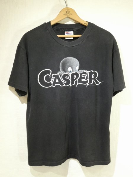 画像1: 90s Hanes CASPER MOVIE PROMOTION BOTH SIDE PRINT T-SHIRT (1)
