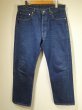 画像1: 00s Levi's 501 DARK BLUE DENIM PANTS  (1)