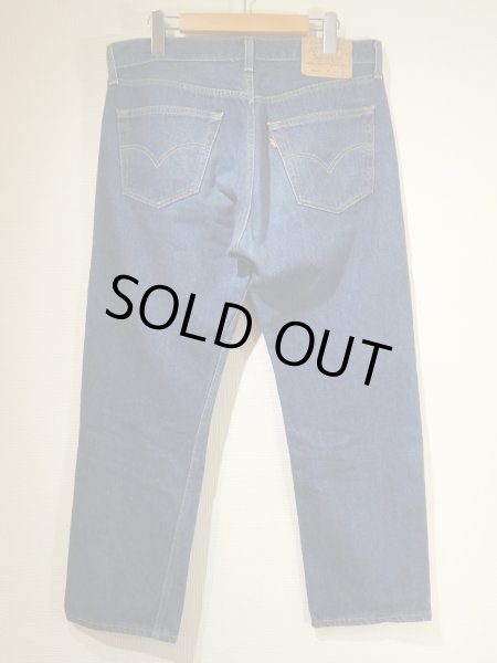 画像2: 00s Levi's 501 DARK BLUE DENIM PANTS  (2)