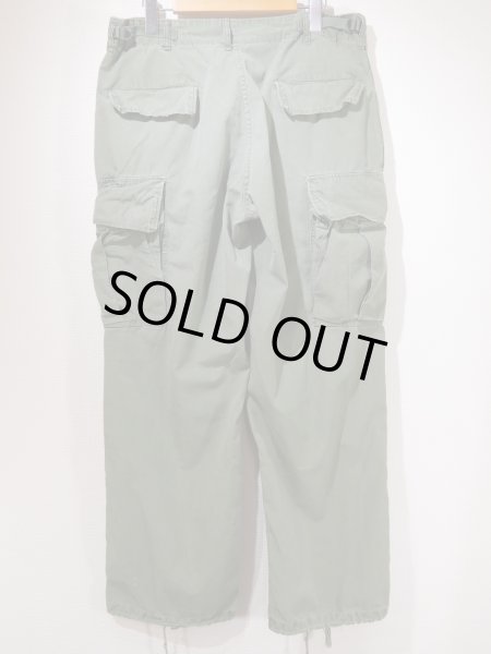 画像2: 60s US ARMY NON RIP JUNGLE FATIGUE TROUSERS PANTS 3rd DPSC MADE ZIPPER FLY (2)