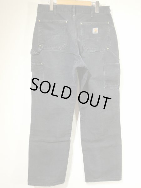 画像2: 20s Carhartt DOUBLE KNEE BLACK DUCK PAINTER WORK PANTS MADE IN USA (2)