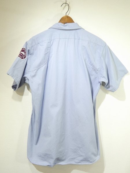 画像2: 60s SIMPSON'S POST OFFICE WORK SHIRTS with SHOULDER PATCH (2)