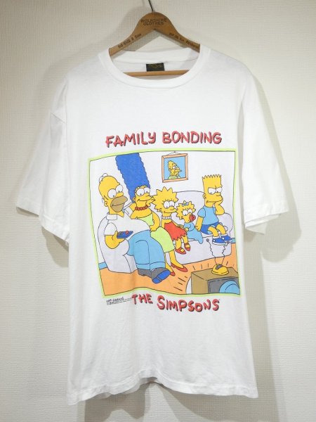 画像1: 80s Changes THE SIMPSONS PRINT T-SHIRT (1)