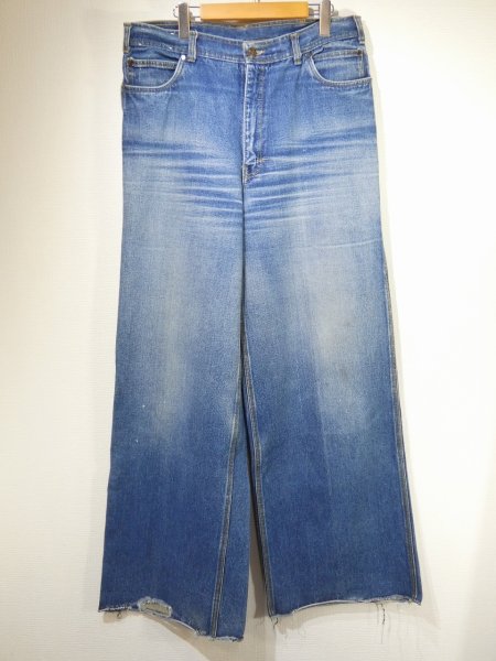 画像1: 80s DESPERADO WIDE DENIM PANTS (1)