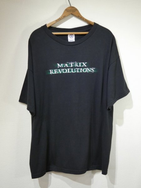 画像1: 00s DELTA THE MATRIX REVOLUTIONS MOVIE T-SHIRT (1)