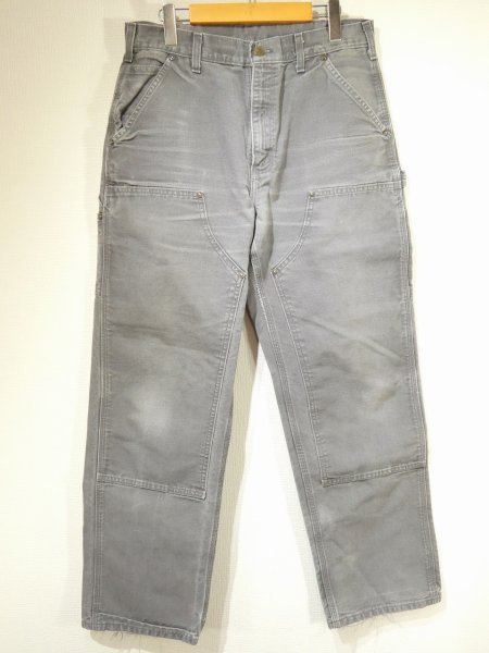 画像1: 10s Carhartt DOUBLE KNEE DUCK PAINTER WORK PANTS GRAVEL (1)