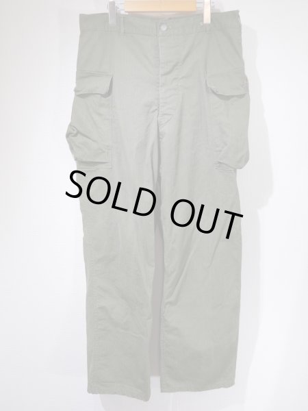 画像1: 40s US ARMY M-43 HBT TWILL UTILITY TROUSERS CARGO PANTS (1)