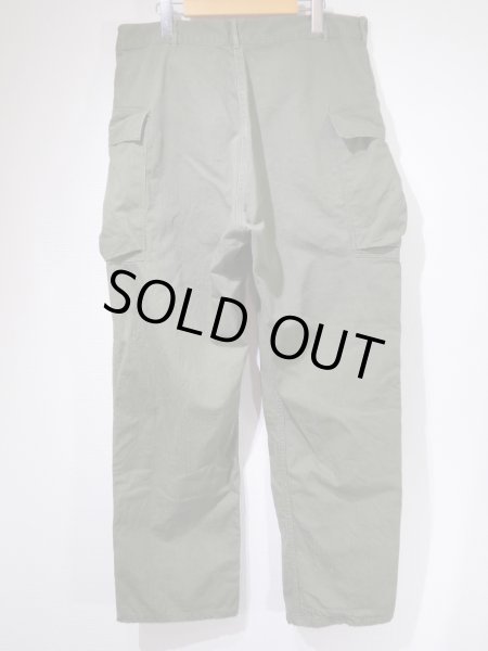 画像2: 40s US ARMY M-43 HBT TWILL UTILITY TROUSERS CARGO PANTS (2)