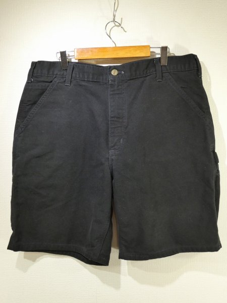画像1: 90s Carhartt BLACK DUCK WORK PAINTER SHORTS MADE IN USA (1)