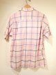 画像2: 50s Voyager SPORTSTER by Enro PINK×GRAY PLAID OPEN COLLAR S/S SHIRT (2)
