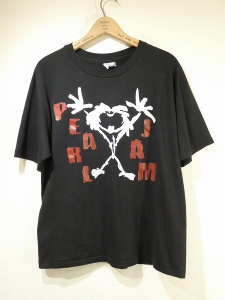 画像1: 90s PEARL JAM TOUR BAND T-SHIRT (1)