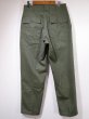 画像2: DEAD STOCK ? 80s US ARMY  OG 507 UTILITY TROUSERS BAKER PANTS  (2)