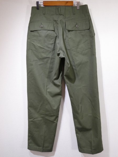 画像2: DEAD STOCK ? 80s US ARMY  OG 507 UTILITY TROUSERS BAKER PANTS  (2)
