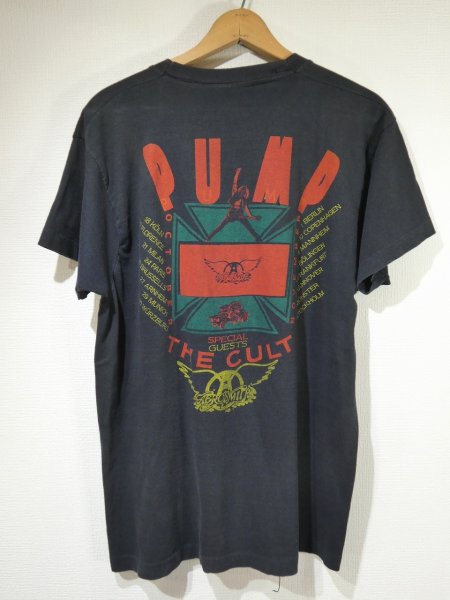 画像2: 80s AREOSMITH PUMP EUROPEAN TOUR with THE CULT BAND T-SHIRT (2)