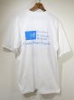 画像2: 90s FRUIT OF THE LOOM PeaceHealth CARDIAC PRINT T-SHIRT DEAD STOCK (2)