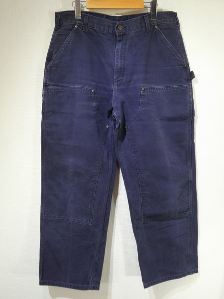 画像1: 00s Carhartt DOUBLE KNEE MDT DUCK PAINTER WORK PANTS MADE IN USA  (1)