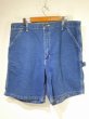 画像1: 80s 90s Carhartt DENIM PAINTER SHORTS MADE IN USA (1)