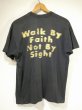 画像2: 90s FRUIT OF THE LOOM  Faith MOTION TEXT BOSS SIDE PRINT T-SHIRT MADE IN USA (2)
