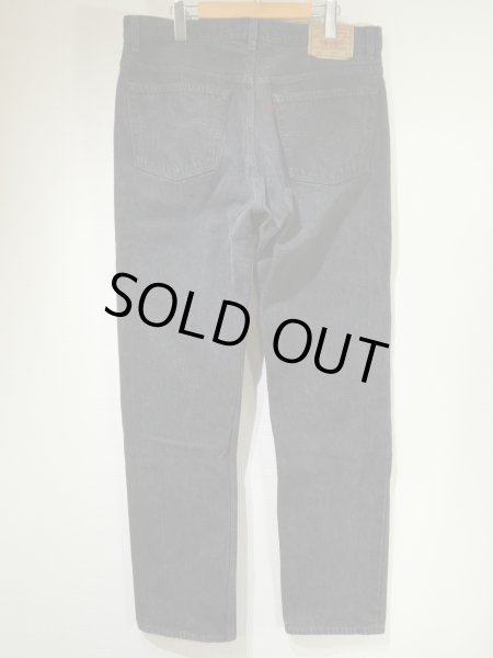 画像2: 90s Levi's 501- 0658 YARN DYED BLACK DENIM PANTS W38L34 MADE IN USA (2)