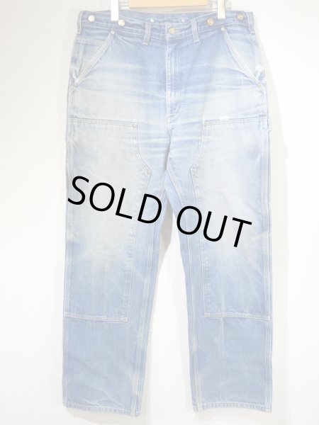 画像1: 10s Carhartt DOUBLE KNEE DENIM PAINTER WORK PANTS (1)