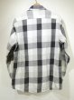 画像2: 90s DAKOTA MONOTONE PLAID HEAVY FLANNEL SHIRT (2)