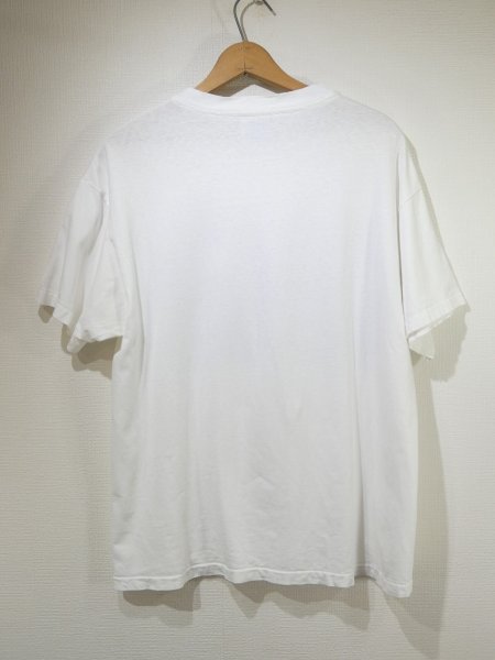 画像2: 90s Hanes STEVE STEIGMAN Blown Away Man ART PHOTO T-SHIRT (2)