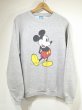画像1: 80s WALT DISNEY OFFICIAL MICKEY MOUSE SWEAT MADE IN USA (1)