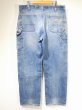 画像2: 10s Carhartt DOUBLE KNEE DENIM PAINTER WORK PANTS (2)
