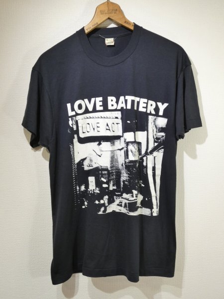 画像1: 90s SCREEN STARS LOVE BATTERY BAND T-SHIRT (1)