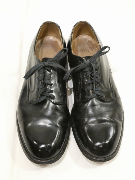 画像1: 60s '69 US NAVY USN OXFORD SERVICE SHOES (1)