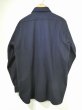 画像2: 40s US COAST GUARD USCG CPO BLUE FLANNEL SHIRT DEAD STOCK (2)