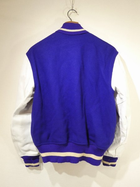 画像2: 60s H.L.WHITING STADIUM VARSITY JACKET (2)