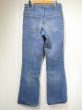 画像2: 70s UNKNOWN FLARE BOOTS CUT DENIM PANTS (2)