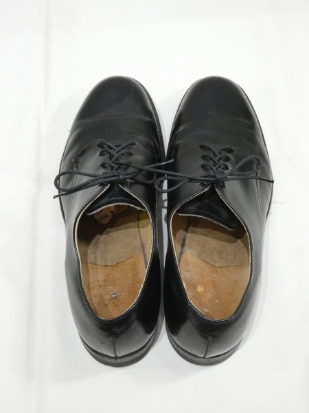画像2: 80s US NAVY USN OXFORD SERVICE SHOES 10 W (2)
