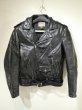 画像3: 50s Rich Sher HORSE HIDE DOUBLE RIDERS MOTOCYCLE JACKET (3)
