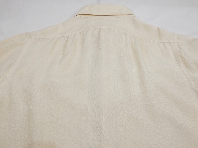 60's A.Sulka & Company BESPOKE SILK SHIRT with CHIN STRAP - RICUR