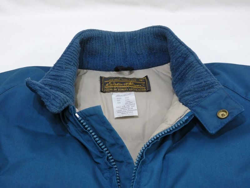 80s Eddie Bauer STAND COLLAR ALL PURPOSE DOWN JACKET MADE IN USA