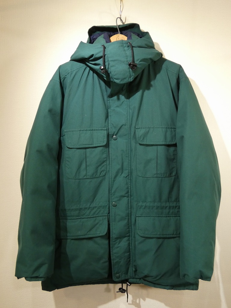 90s 白タグ Eddie Bauer RIDGE LINE ブラックグースダウンジャケット