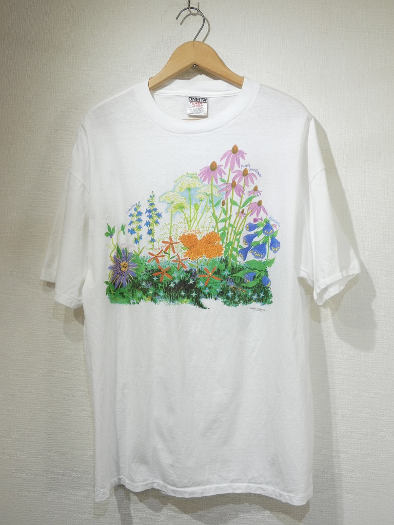 90s ONEITA Print T-shirt