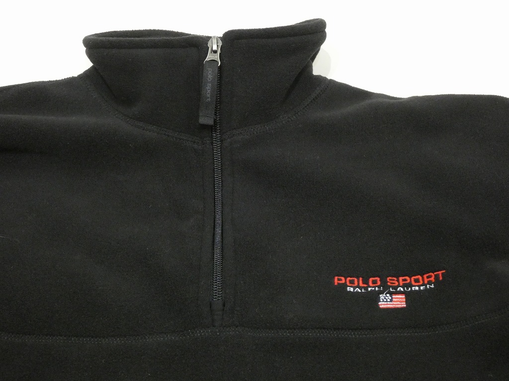 90s Polo Ralph Lauren POLO SPORT POLARTEC FLEECE PULLOVER JACKET